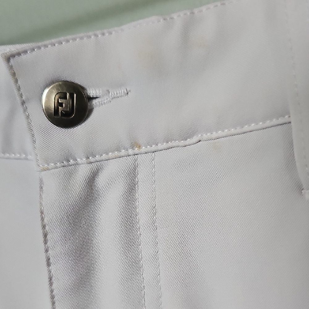 FootJoy Men's Performance Ivory Golf Pants W 35 L 30 - Picture 4 of 13